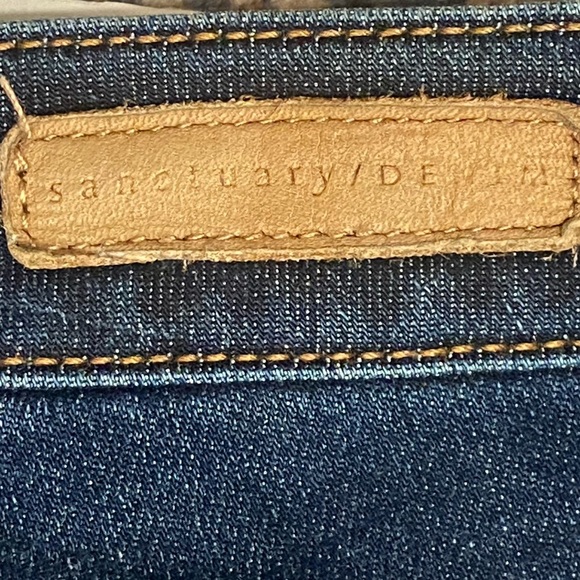 Sanctuary Dark Blue Social Skinny Jeans Size 34 - Picture 8 of 8